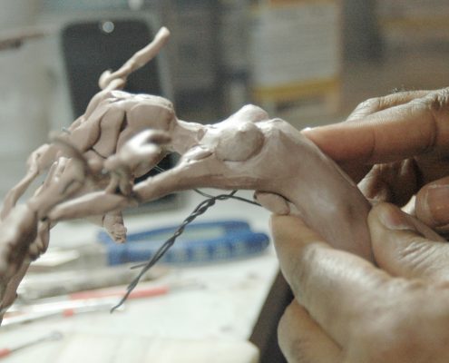 Creación de modelos originales para esculturas y trofeos
