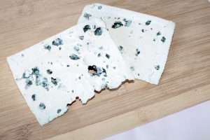 queso azul ficticio para decoración