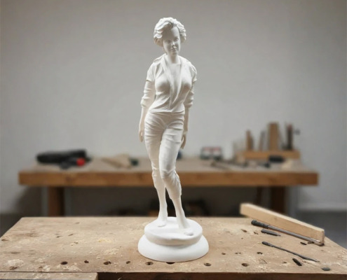 reproducciones de figuras de resina coleccionables