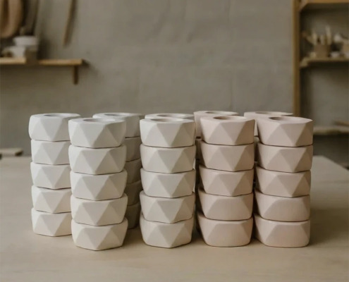 reproducciones de portavelas de resina