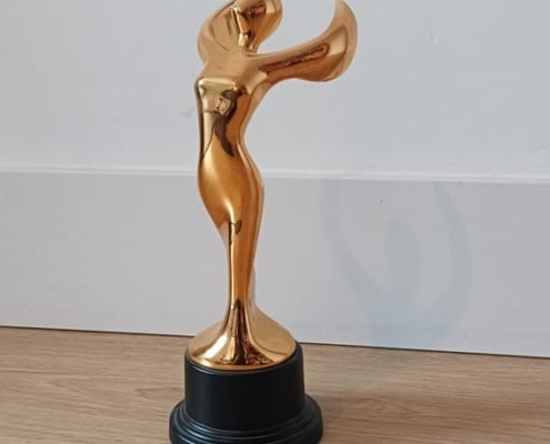 Diseño de trofeos personalizados: trofeo a medida de Modelarte